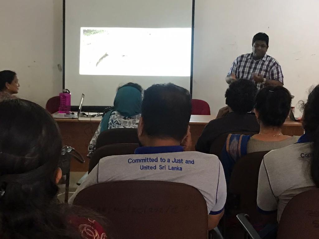 Delivered two presentations for #CommunityBasedOrganization #CBO leaders in #Monaragala and #Matara districts on elephants and #Human-#Elephant #conflict as a part of the #CapacityBuilding program conducted by Federation of Environmental Organizations #SriLanka #FEO