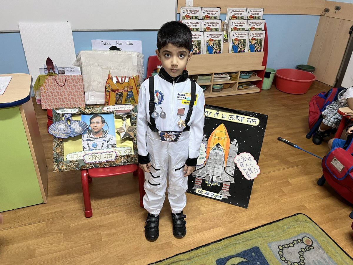 DeeptiChopra7's tweet photo. Learning about great personalities not only influence us adults but also lays a strong foundation for our young minds in idolizing their role models.#Fancydresscompetition theme ‘My Idol ,My Inspiration’@ashokkp @y_sanjay @ShandilyaPooja @TanuMathur10 @KakoliLogani1 @TinaChopra15 https://t.co/VwHfXXP1q3