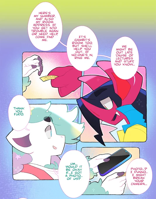 Fudo &amp; Casper 17: Enemies Closer (2/4)
Boy does try. 