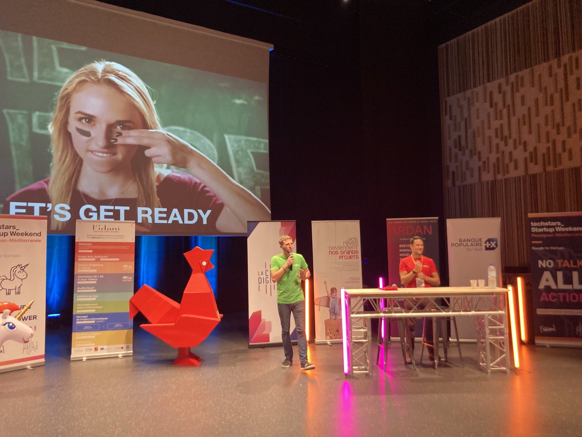 Edforzy's tweet photo. Après un #jobstic Perpignan de très bonne facture on enchaine sur le #suwep bravo @poleactionmedia @FlavienNOEL @frenchtechperpignan @La_Melee @EmmanuelStern1 @pierreroca8 @brpartners https://t.co/ayhQ7ZwGe0