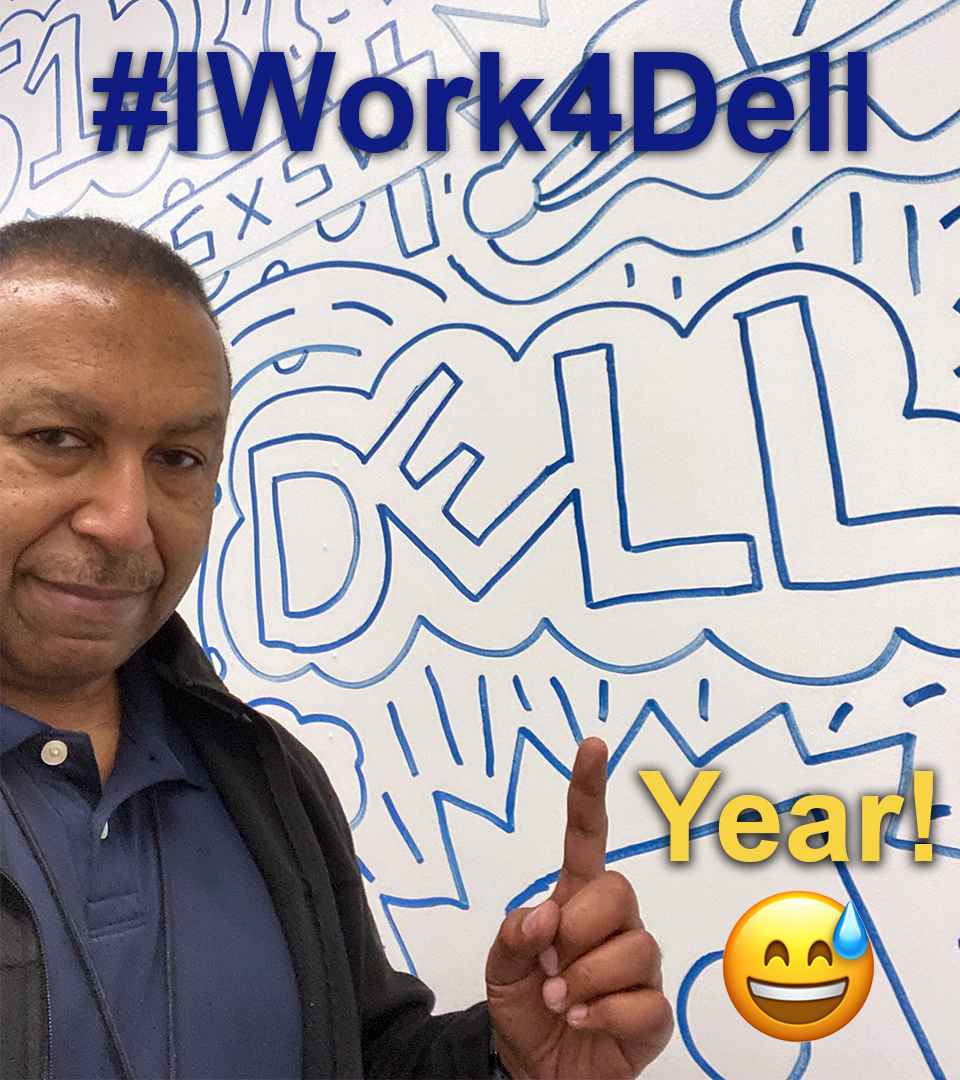 mcooperDellTech's tweet photo. Today marks my first year anniversary at @DellTech!  What a ride and inspiration for excellence.  Much love to my TMs, you know who you are! What next? Let's find out! #iwork4dell #communications101 https://t.co/3MPcI6lUb5