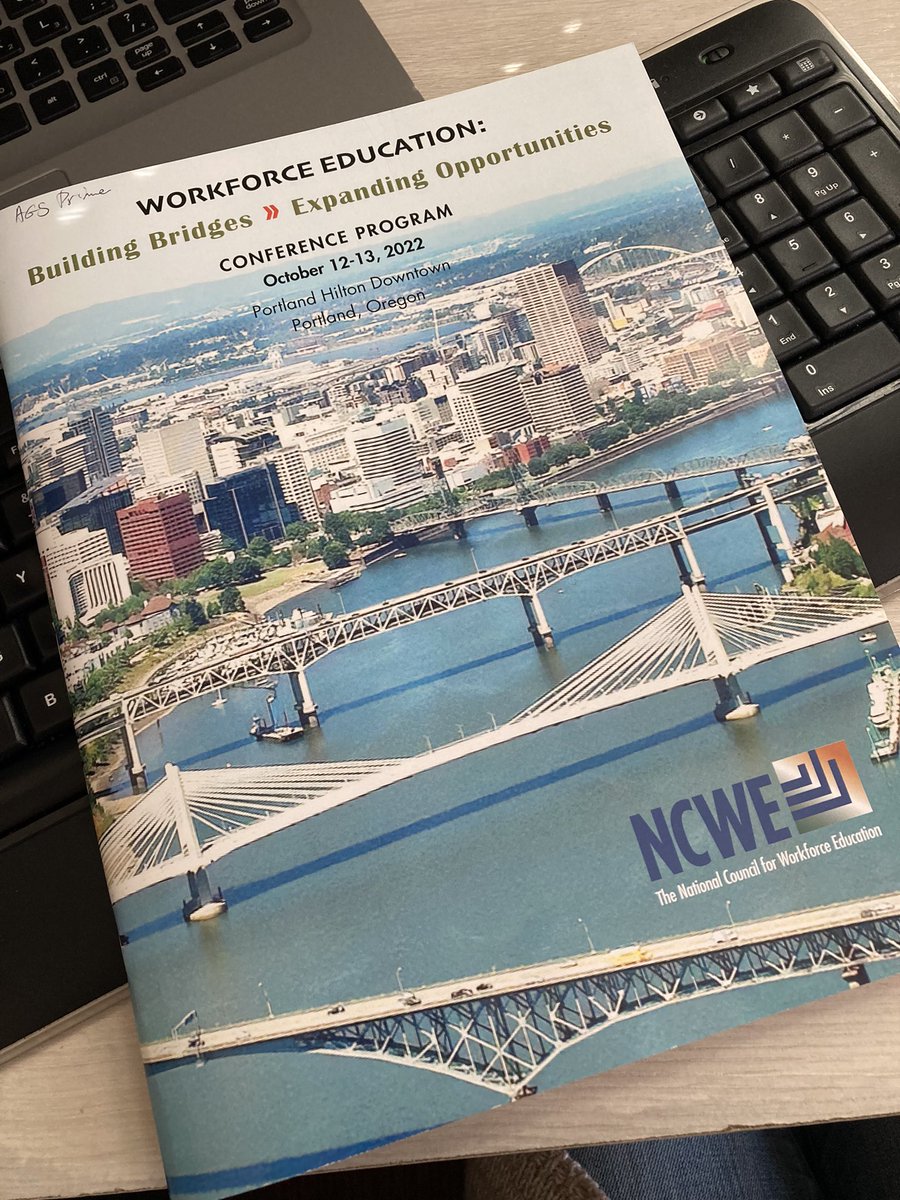 AnaMNego's tweet photo. #NCWE2022 Conference rocked! The largest yet, it centered #adultlearners by kicking-off with a #workforce student panel that offered a much needed reality check and moved everyone to tears. Everything that followed made all of us want to do more! Plus @CityofPortland1 is lovely! https://t.co/wBGVg5q0D4