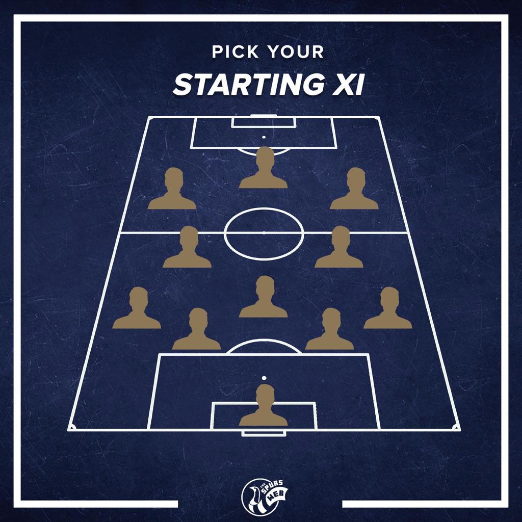 The Spurs Web on Twitter "What would your starting XI be for this