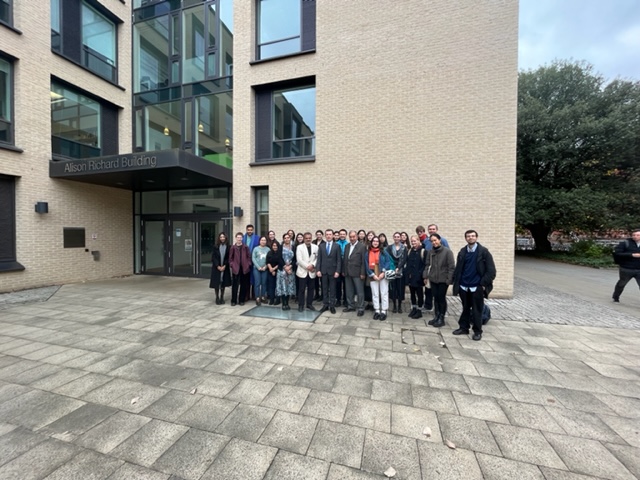 CCAForum's tweet photo. @CCAForum was delighted to welcome His Excellency Mr @said_rustamov, Ambassador of the Republic of #Uzbekistan to the UK today to talk about the #SCO, Chairmanship &amp; the #SamarkandSummit 2022 to start our Seminar Series Michaelmas Term 2022! @CdsCambridge @UZBinUK @montu_saxena https://t.co/eRxOAPS9lT