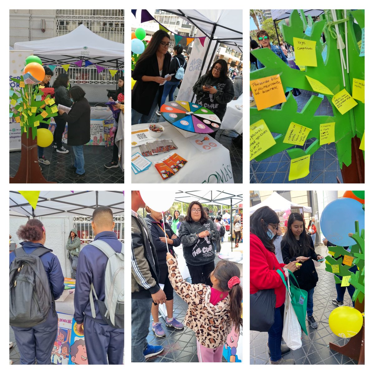 Ayer participamos de la Plaza Ciudadana de la Universidad Santo Tomás de Antofagasta, por la conmemoración del mes de la salud mental😌🧠

Agradecemos al Rector de la UST junto a todos los organizadores por la invitación, y a todos los asistentes por su participación🤝