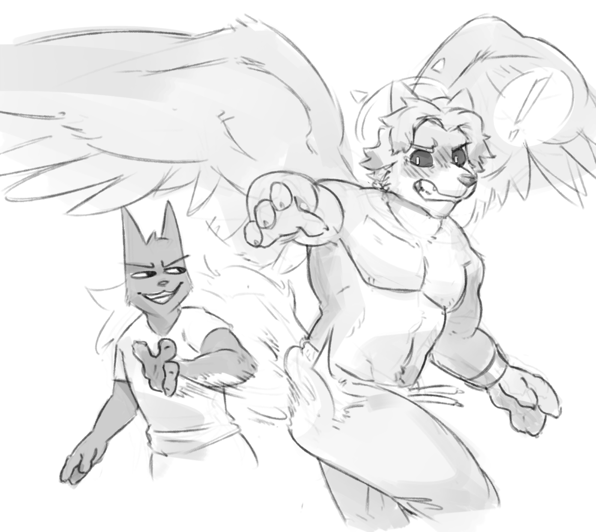 LewdoCat's tweet photo. 💬
👋 Spank Prank goes Wrong!!🙀 (MUST WATCH)
1/3

Sketch commission comic for @RoughnWuff 
I appreciate a lot your patience and kindness 🙏
Thanks! https://t.co/s3sZ4ZRuAD