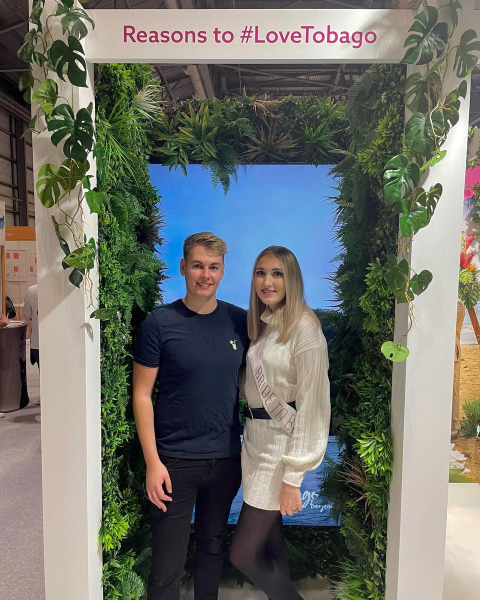 visit_tobago's tweet image. If you're at the National Wedding Show 2022, make sure you come
and visit the Tobago stand C29 for a chance to win two roundtrip airfare tickets with British Airways and a 7-day stay at Le Grand Courlan Spa Resort💛

Terms and conditions apply: tobagobeyond.com/promotions/lov…