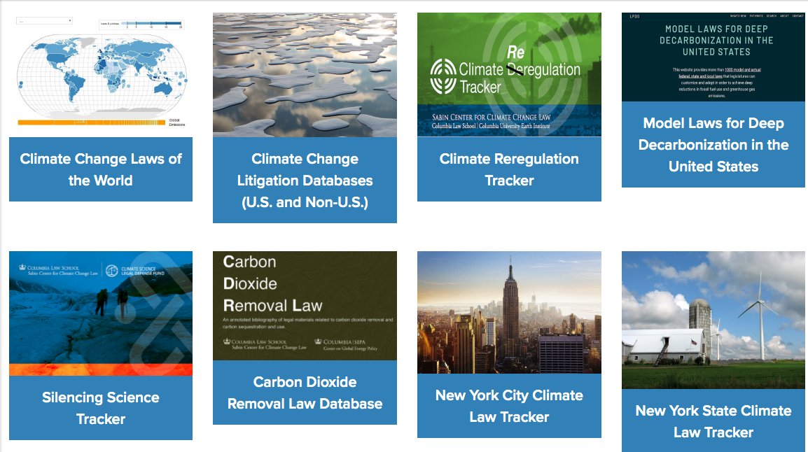 🔎Our current cross-cutting efforts cover #climatelitigation, legal pathways to #deepdecarb, cities' climate policy, legal support for #renewableenergy projects, negative emissions technologies, defending #climatescience, #environmentaljustice & more: climate.law.columbia.edu/content/cross-…