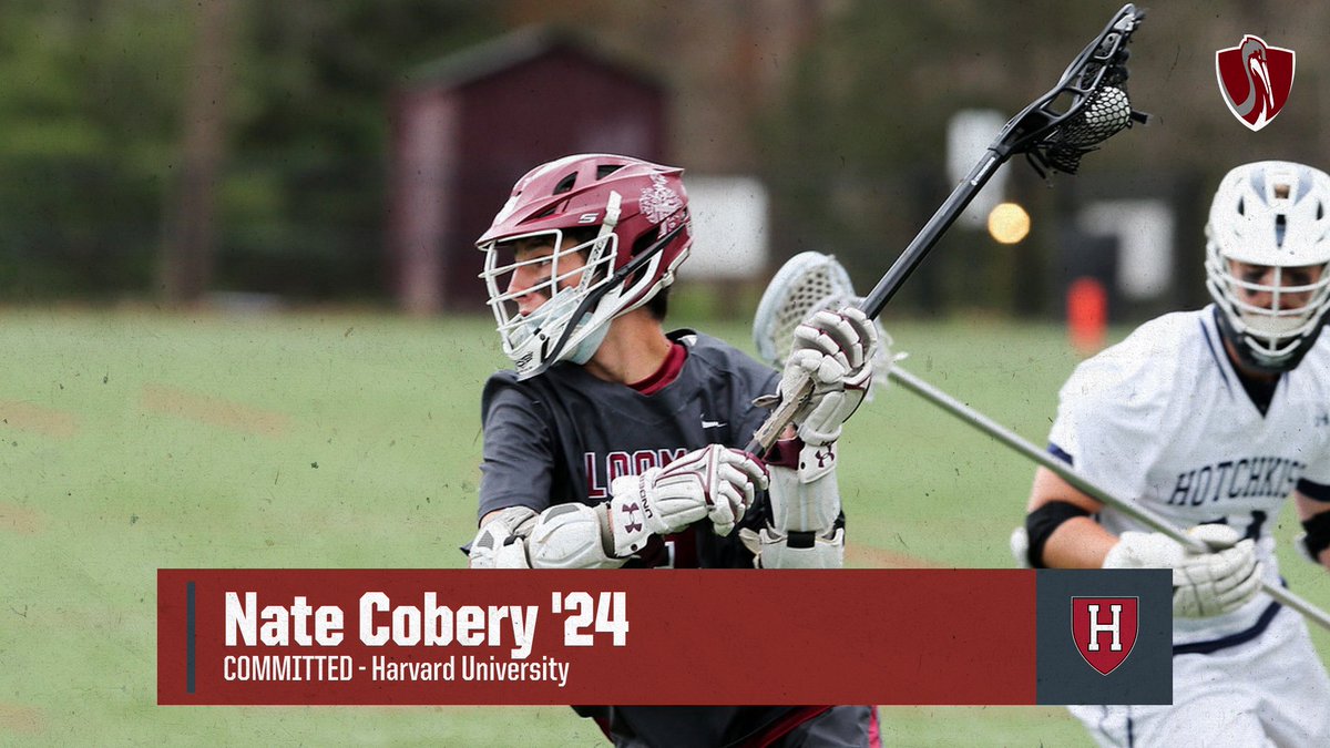 Big congratulations to junior attackman Nate Cobery on his commitment to <a href="/HarvardMLax/">Harvard Men's Lacrosse</a>! This young man is a super competitive athlete who has absolutely earned this one. Excited to see what's in store for him the next two years on the Island! 

#BeTough | #BeDisciplined | #Compete