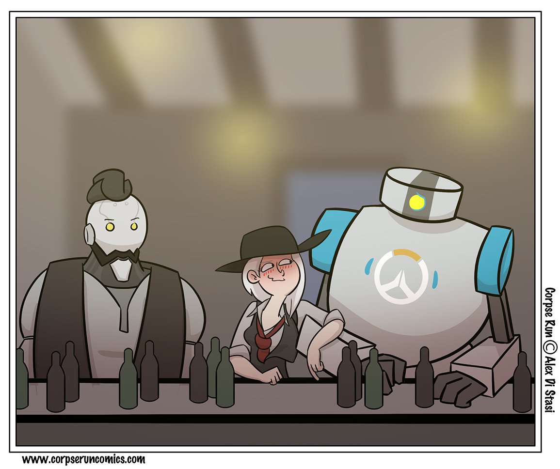 corpse_run's tweet photo. ...what's a cute looking robot like you doing in a place like this?
https://t.co/F7cGP8ECEy

#overwatch #overwatch2 #pushbot #TS1 #ashe #bob #overwatchleague #ow #ow2 #fps #videogames #videogamememes #competitiveoverwatch #comics #webcomics #blizzard #blizzardentertainment https://t.co/F6XwGPolBT