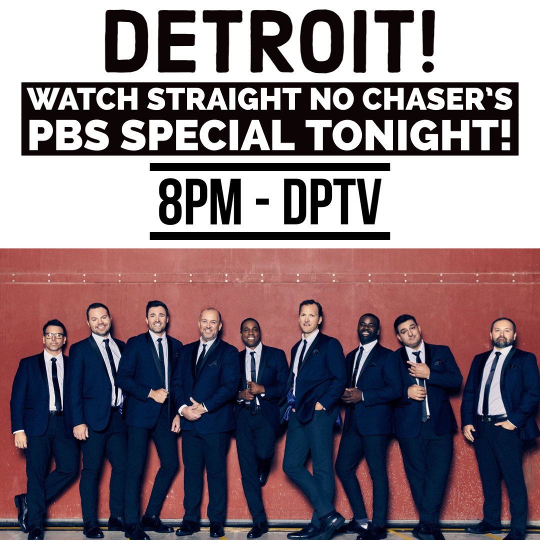 SNCSeggie's tweet photo. All my #Detroit peeps! Set your DVRs and catch our @PBS Special on @DPTVOneDetroit at 8pm tonight! https://t.co/njaUzTMMy3