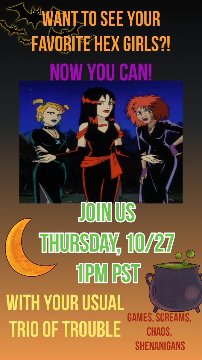 FeythRose's tweet photo. Join my best friends @CameronNordgren and fellow @EbaeTeam @PattonNicolle and I for some Halloween time costume fun! 

"We're gonna out a spell on you" https://t.co/Cr2CgKrh4q