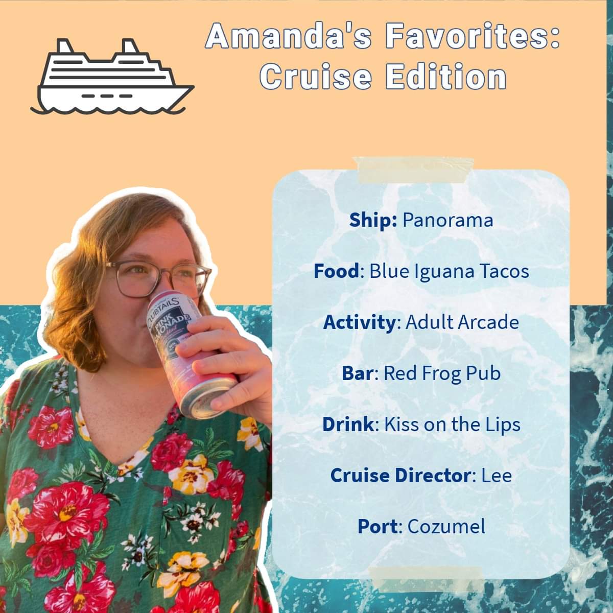 WanderingMitten's tweet photo. Get to know the Mittens: Today, we're introducing you to some of Amanda's cruising favorites! Who else loves Blue Iguana?
#CruiseLife #Carnival #CarnivalHorizon #CarnivalMardiGras #CarnivalSunshine #BoozeCruise #BlueIguana #GuysBurgers #Lido #AlchemyBar #CarnivalPanorama #RedFrog https://t.co/Yi404IJXoy