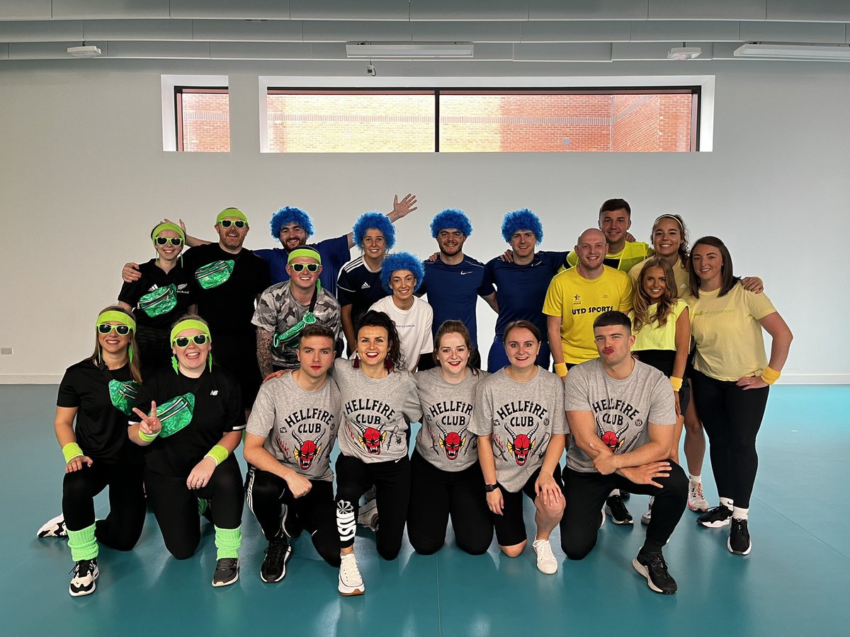 MissMaule's tweet photo. Great week teaching dance through cooperative learning. I’m going to this crazy bunch when we go on placement. 💃🏼🕺🏽 https://t.co/YT8XHR7rLI