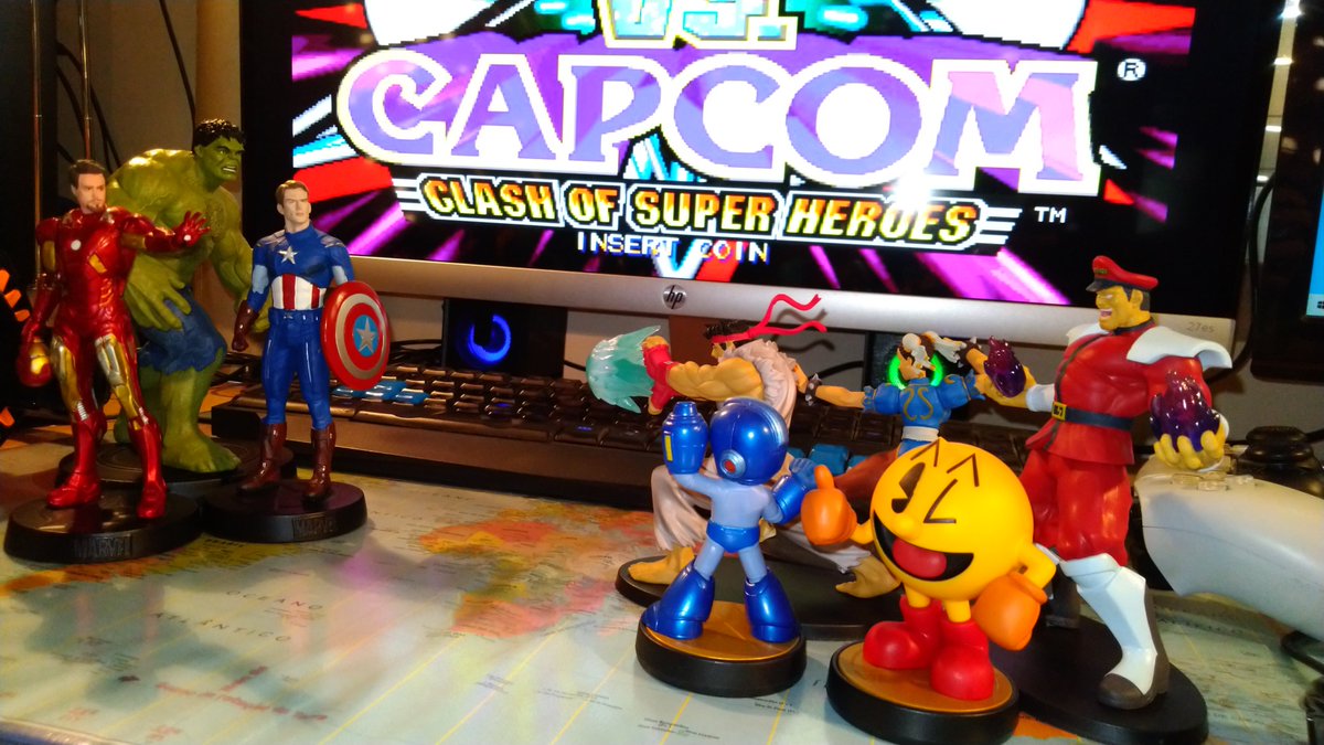 Project_K2's tweet photo. Quem diria que a mais recente colecção da Planeta DeAgostini ia colocar a anterior num impasse?

#MarvelVsCapcom https://t.co/pDfQXpP9ii