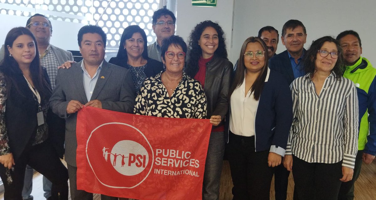 Al final, se acordó que delegados de las organizaciones sindicales afiliadas a la <a href="/ISPinteramerica/">PSI Interamérica</a> elaboren con asesores parlamentarios un documento final. <a href="/SindicalPublico/">ISP Ecuador</a> <a href="/ilo/">International Labour Organization</a>