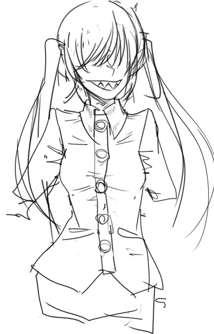 描いたあとである方の作品と近い…近過ぎるとなって没になりそうなラフを供養に 