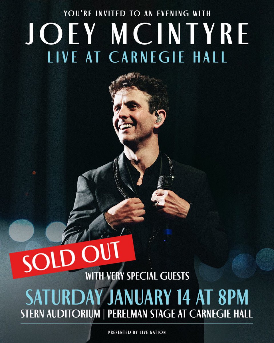 Joey McIntyre tweet media
