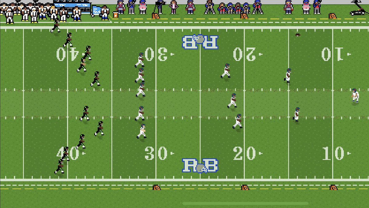 Just some of my favorite screenshots from the past <a href="/RFNorthAmerica/">Retro Football of North America</a>  season in our Dayton Aviator’s color rush games. 
Love custom teams in <a href="/retro_bowl/">Retro Bowl</a>