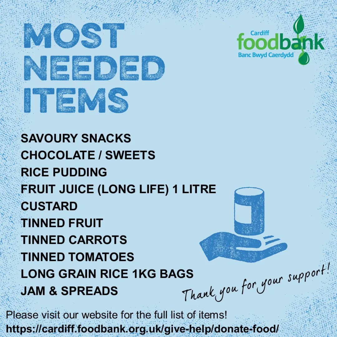 CardiffFoodbank tweet picture