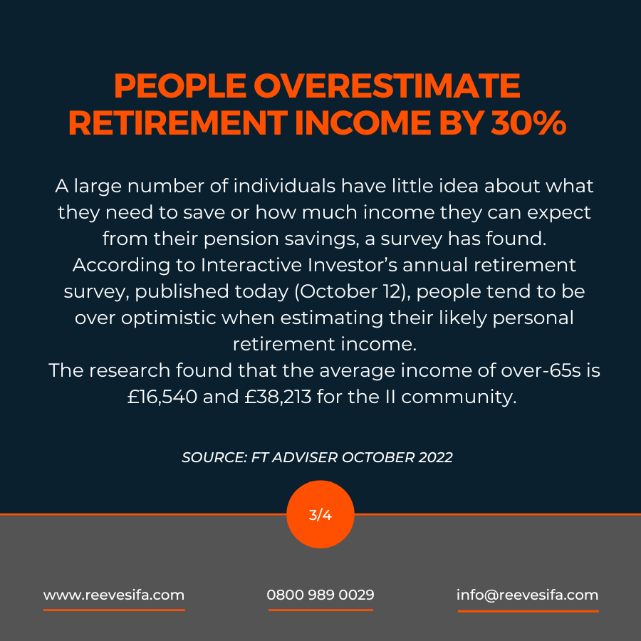 Reevesifa1's tweet photo. Reeves Roundup | week of 10/10/2022

Your round-up of this week's pension news, brought to you by Reeves Independent.

#FinancialNews #Inflation #Pensions #News https://t.co/w54PA4D2PI