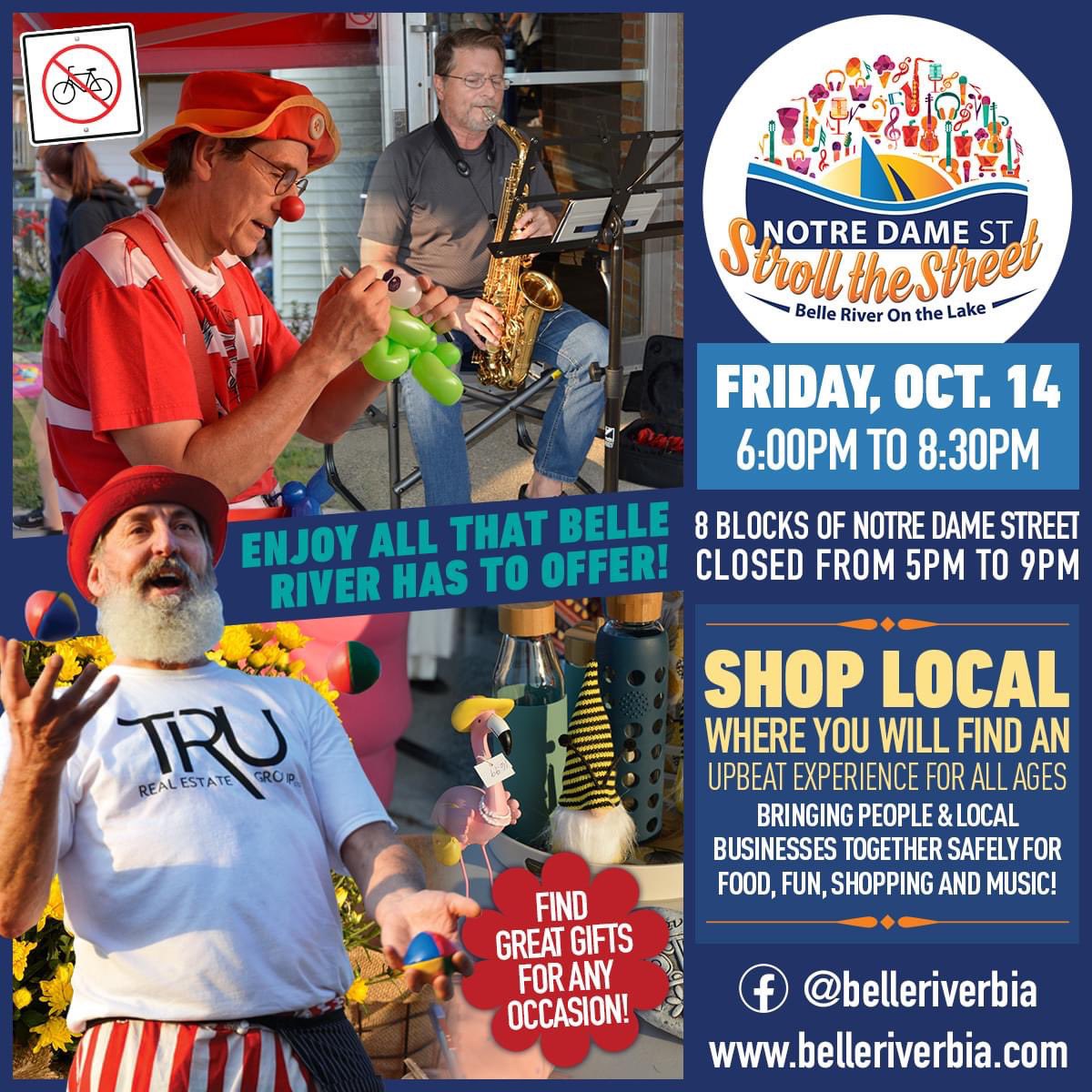 MayorTomBain's tweet photo. Be sure to check out Stroll the Street in Belle River tonight, it’s so important that we support our local businesses! https://t.co/xSkkaRUimt