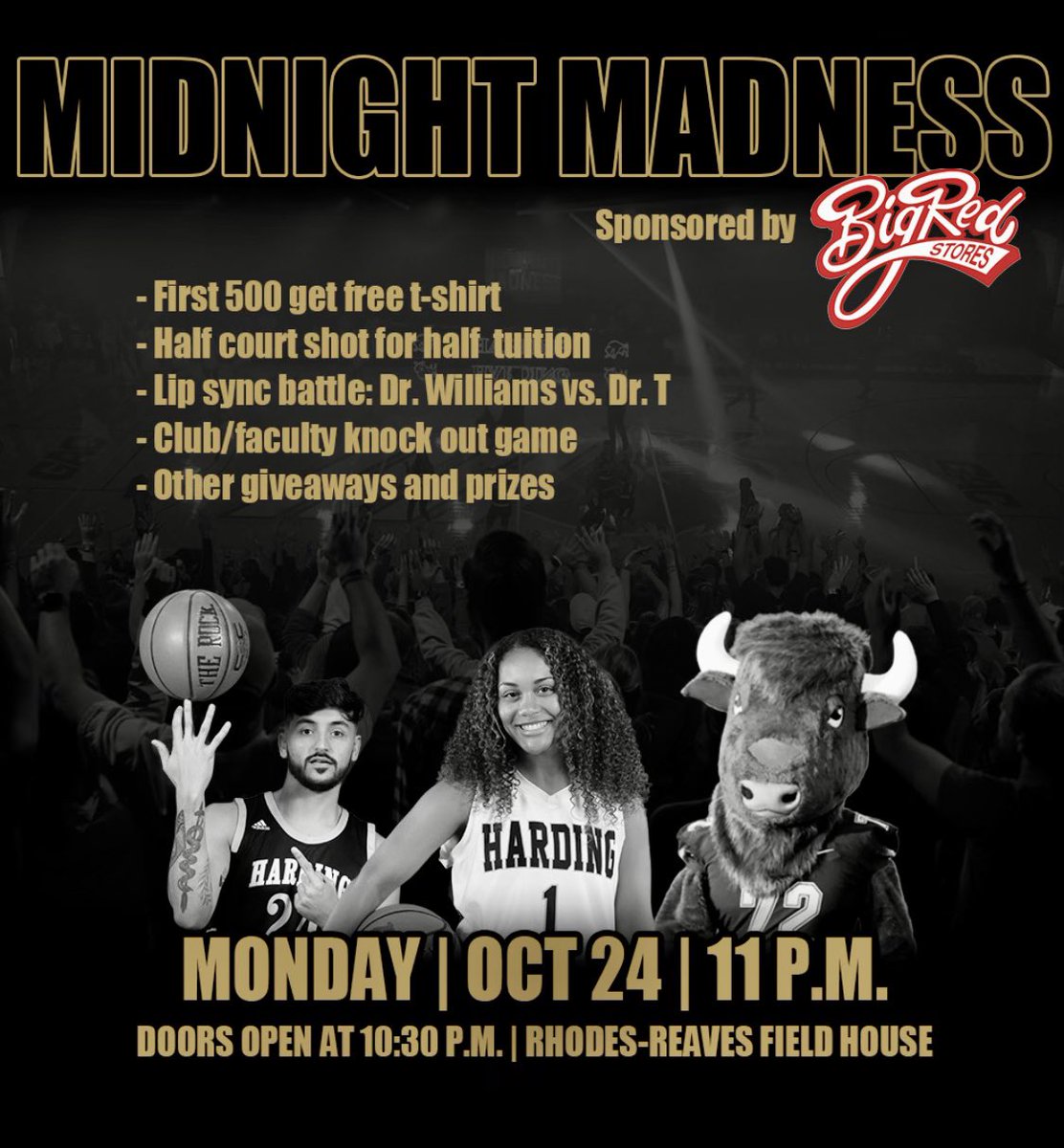 OCTOBER 24TH!! Let’s pack the house! You won’t want to miss this as we get ready to start our season! #FIOPhil2 #LetsGoBisons