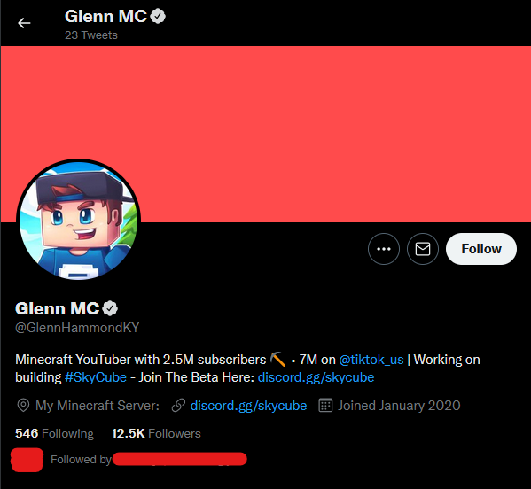 alebrazils's tweet photo. If you're wondering who this "YouTuber/Tiktoker" is, it's a hacked/purchased account of an old American senate candidate

❤️+♻️ for awareness https://t.co/7iu5MGOw9R
