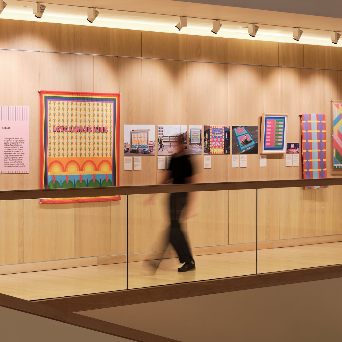 DIABOLICALest93's tweet image. At @DesignMuseum, @YinkaIlori_&apos;s #ParablesForHappiness delves into his colourful world, influences and visual language. We&apos;ve had the pleasure of working with Yinka Ilori a few times over the years – spot #YourSpaceOrMine and our @BritishRedCross collab mural in the display. 👀