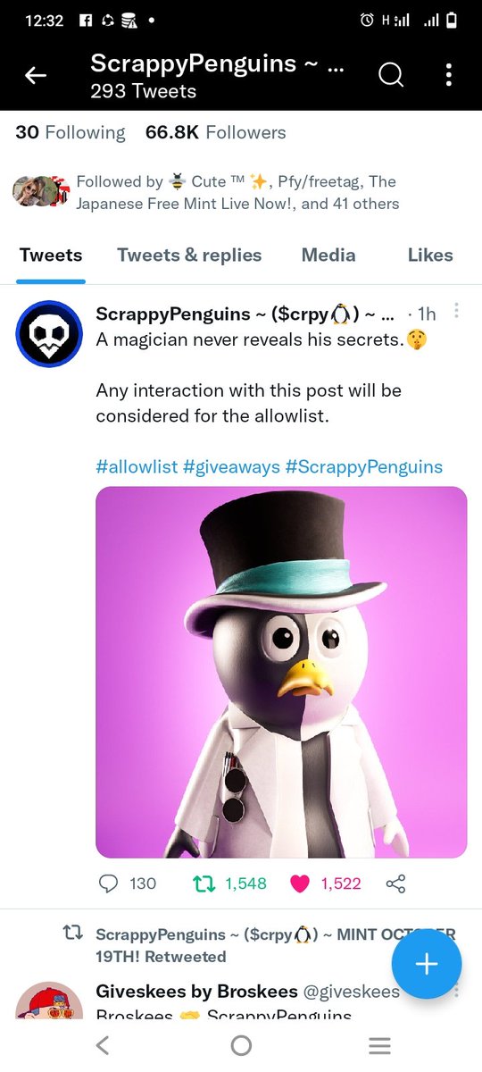 winkonayeon's tweet photo. @resaalfny @ScrappyPenguins Manifesting to Win this month 🏆 https://t.co/13ADGtc3KI