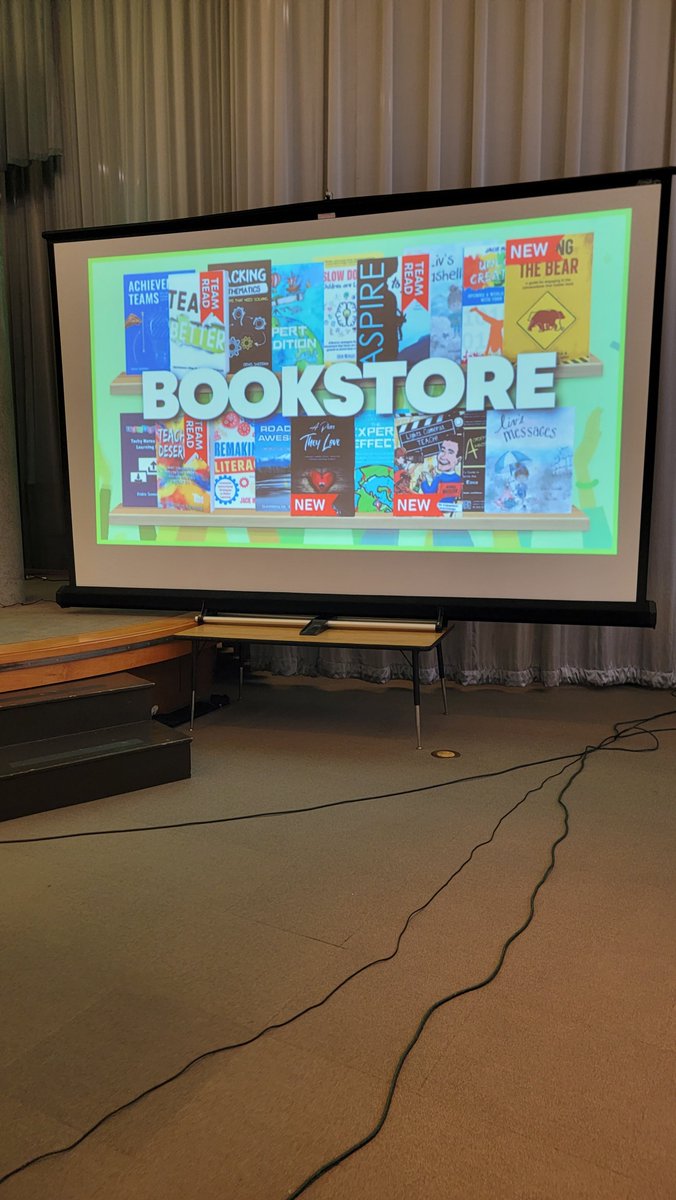 Lights, Cameras, TEACH! See you at 2pm today! Book signing after. #Teachbetter22 #LightsCamerasTEACH
<a href="/dbc_inc/">Dave Burgess Consulting, Inc.</a> #tlap