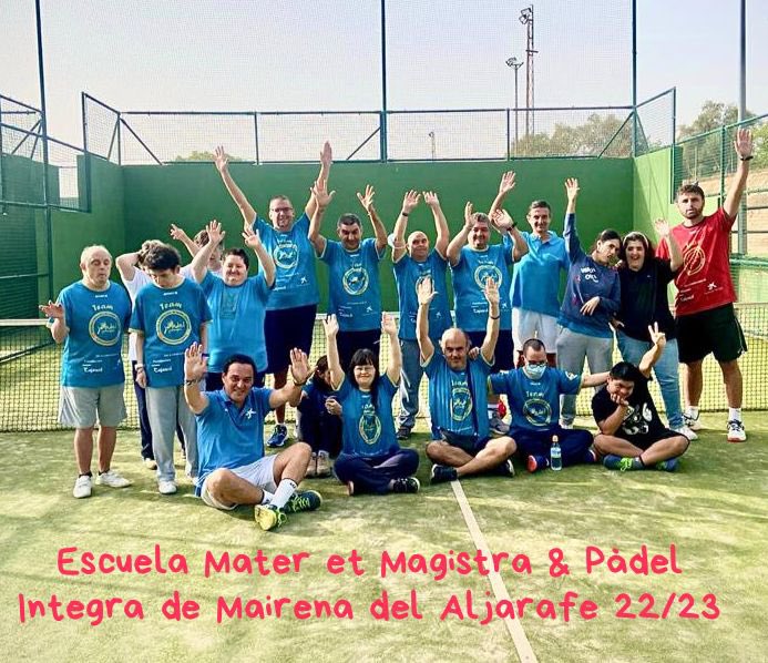 👉Orgullo de Escuela deporte inclusivo 🔝<a href="/FundlaCaixa/">Fundación ”la Caixa”</a> <a href="/RioGrandeAR/">Club Río Grande</a> <a href="/MairenaAljarafe/">Mairena del Aljarafe</a> #padelintegra #discapacidadintelectual <a href="/MATERETMAG/">MATERETMAGISTRA</a>