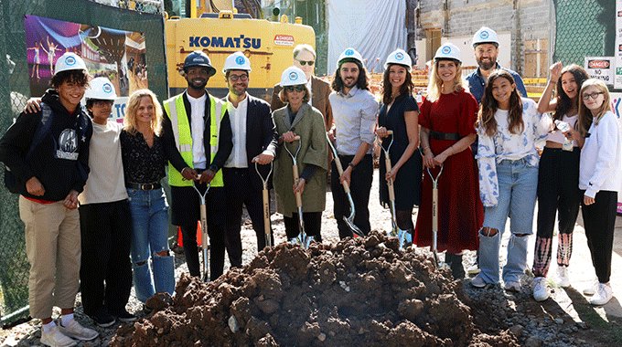 Last week <a href="/polyprep/">Poly Prep</a> held a ceremonial groundbreaking and press conference on its Brooklyn campus to mark the early phases of construction for the PolyARTS Center.
Congratulations to the entire team at Poly Prep, <a href="/SageCoombe/">Sage and Coombe Architects</a>, and Benchmark Builders on this exciting milestone!