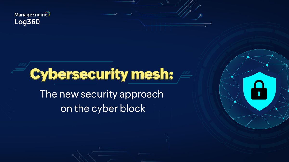 ManageEngineIAM's tweet image. Stay up to date and learn about one of Gartner&apos;s top trends in cybersecurity in 2022:   zcu.io/B1Pf

#cybersecurity #trends #Log360ForCybersec