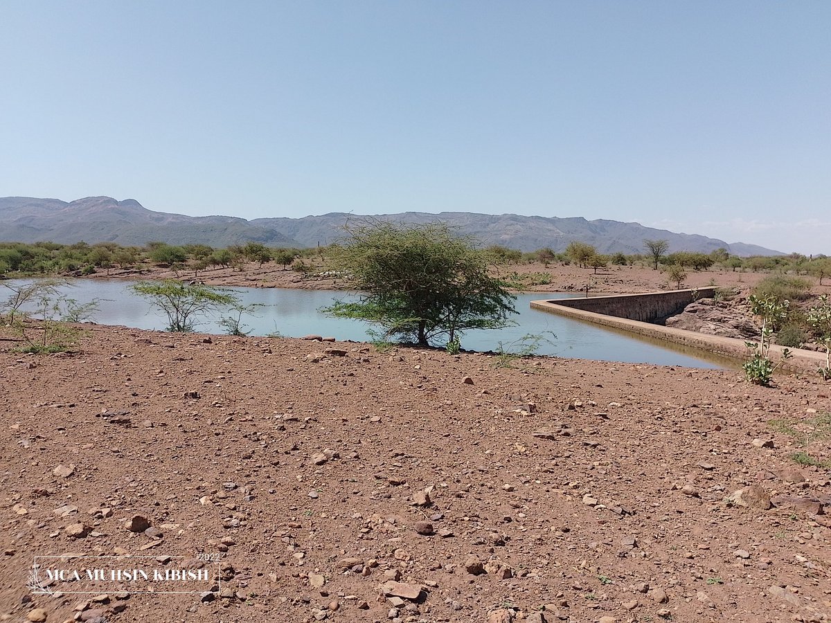 Muhsinbille's tweet photo. That’s a nice place to stop for lunch: Clean water and good scenery at Liwan Dam in Turkana North. https://t.co/wp6XrsCHXe