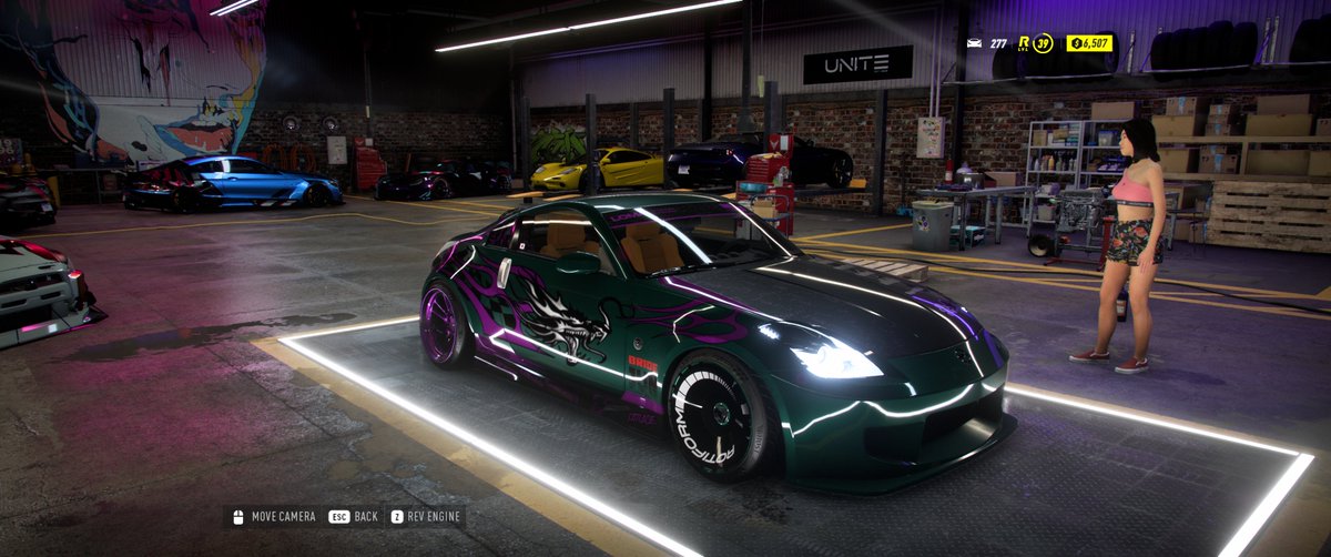 D3F4LT's tweet photo. @NeedforSpeed Not the green that we expect but green nonetheless :P https://t.co/z6QP9w1wpX