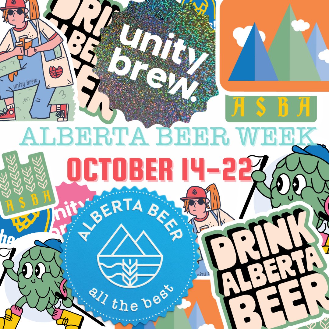 blindmanbrewery's tweet photo. Today we kick off #AlbertaBeerWeek, celebrating the best that this province has to offer. It also means that we have #UnityBrewAB 2022 in the taproom for pints and off sales. This year, we headed to Medicine Hat to brew a Dry-Hopped Lager. https://t.co/DkRGTGtiVO