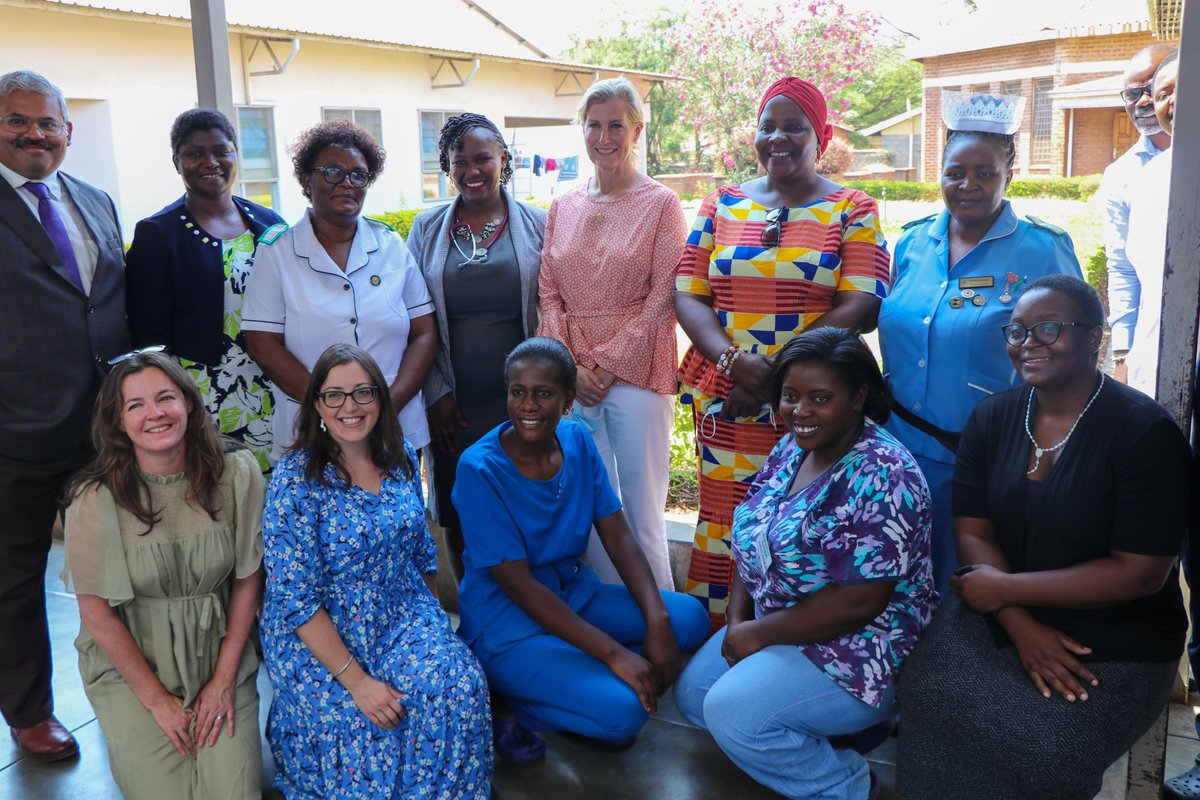 HRH visited the neonatal unit where she was given a demonstration of the <a href="/TheNeotree/">Neotree</a> System, which empowers health workers in low resource settings to count &amp; care for every newborn. UK aid is supporting the system due to its potential to save many babies’ lives.