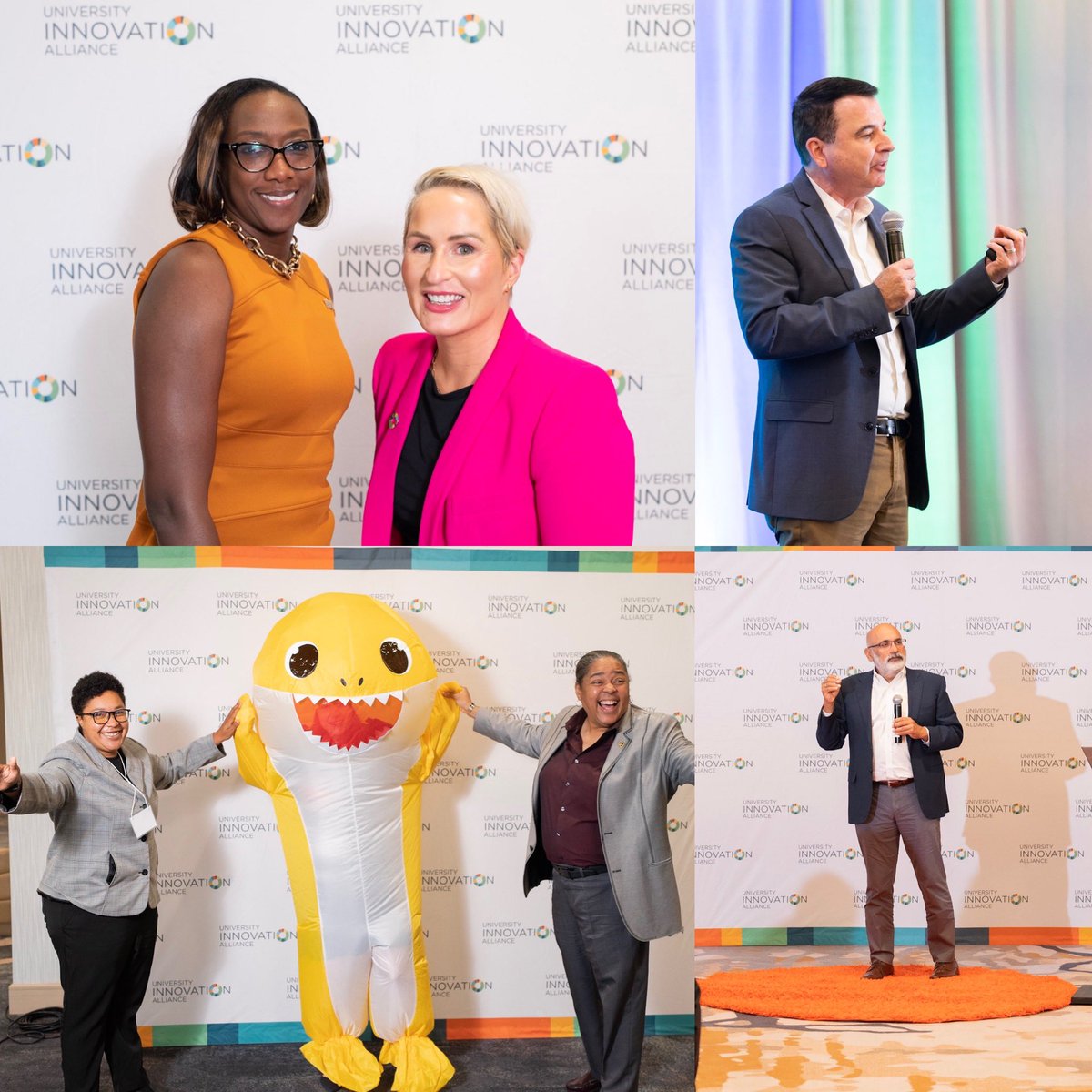 BBurnsEDU's tweet photo. The @UIAinnovation’s fall convening was a smashing success! The vibrant energy and shared passion for #studentsuccess of the UIA campus teams has invigorated us all! It is such an honor and privilege to do this work with these incredible people! ❤️
#UIAtogether2022 https://t.co/owsxoq0mSn