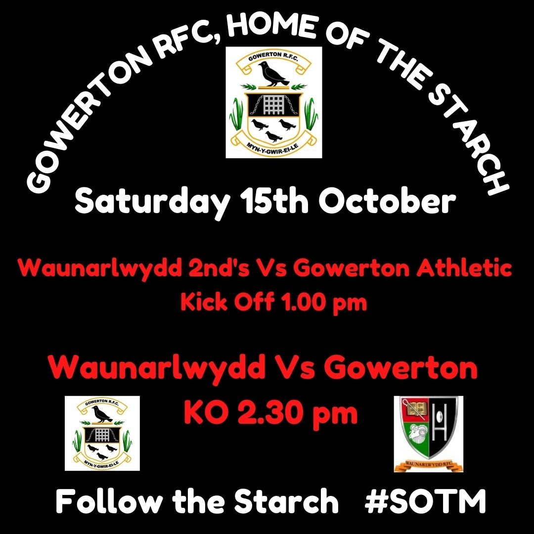gowertonrfc's tweet photo. All roads lead to @waunarlwyddrfc 
WRU Division 1 Plate - Group I &amp; Swansea &amp; Dist Division A @AllWalesSport https://t.co/NaBKanXqhv