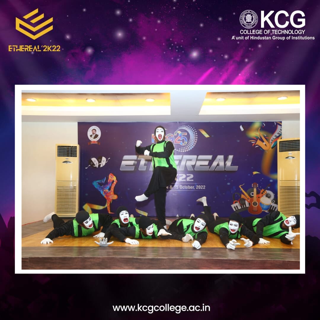 KCGtechnology's tweet photo. Some memorable scenes from the Mime Competition which took place as part of KCG Etheral 2K22! Contestants took to the stage and enthralled the audience with their creativity.

#KCGCollege #Ethereal2K22 #KCGEthereal #ethereal2K22 #ethereal #mime #mimecompetition #college https://t.co/vwqYWq5sBH