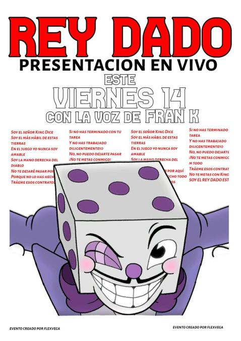 ReinoSmp's tweet photo. Es Hoy! El Rey Dado dará un concierto en VIVO a las 6:30 p.m para todo el Reino https://t.co/IHDoSPHP9C