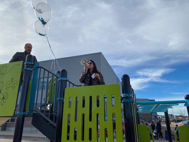 A great celebration today at CBS as we officially opened up our new playground. Thank you to our playground committee for all the time spent and hard work over the last five years. Our school and community appreciates each of you!