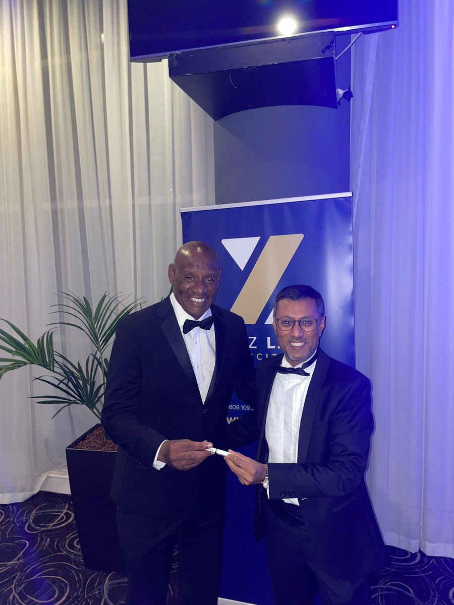Great to be at the #thelawsociety Annual Dinner this evening at @JS_Stadium with <a href="/TheShaunWallace/">Shaun Wallace - The Dark Destroyer - the Chase</a> and seeing our friends <a href="/RamsdensLLP/">Ramsdens Solicitors LLP</a> <a href="/YorkshireLegal/">Chadwick Lawrence</a> <a href="/schoeys/">Schofield Sweeney</a> <a href="/ridleyandhall/">Ridley & Hall</a> <a href="/IsonHudds/">Ison Harrison Huddersfield</a> <a href="/EatonSmithLLP/">Eaton Smith LLP</a> Disken &amp; Co &amp; Haigh Solicitors