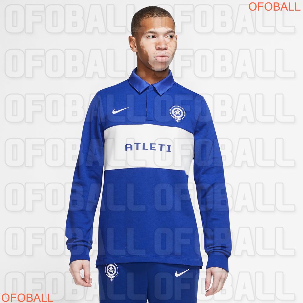 atletiuniverse's tweet photo. 💣🚨| LEAKED: Atlético de Madrid leaked products for the 2023/24 season.

[@OFOBALLnew] https://t.co/Ml7w091Z62