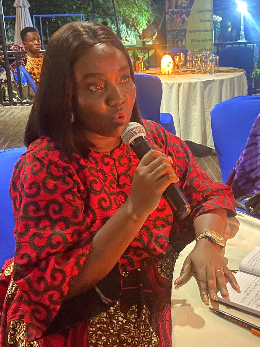 DnDComms's tweet photo. The #SaloneWhitePaper recommendations: How do we get other women involve on this ? Asked @MimiKargbo of @SLAWIJ20 . @CGGSierraLeone @cellasey https://t.co/oBbXrV19WV
