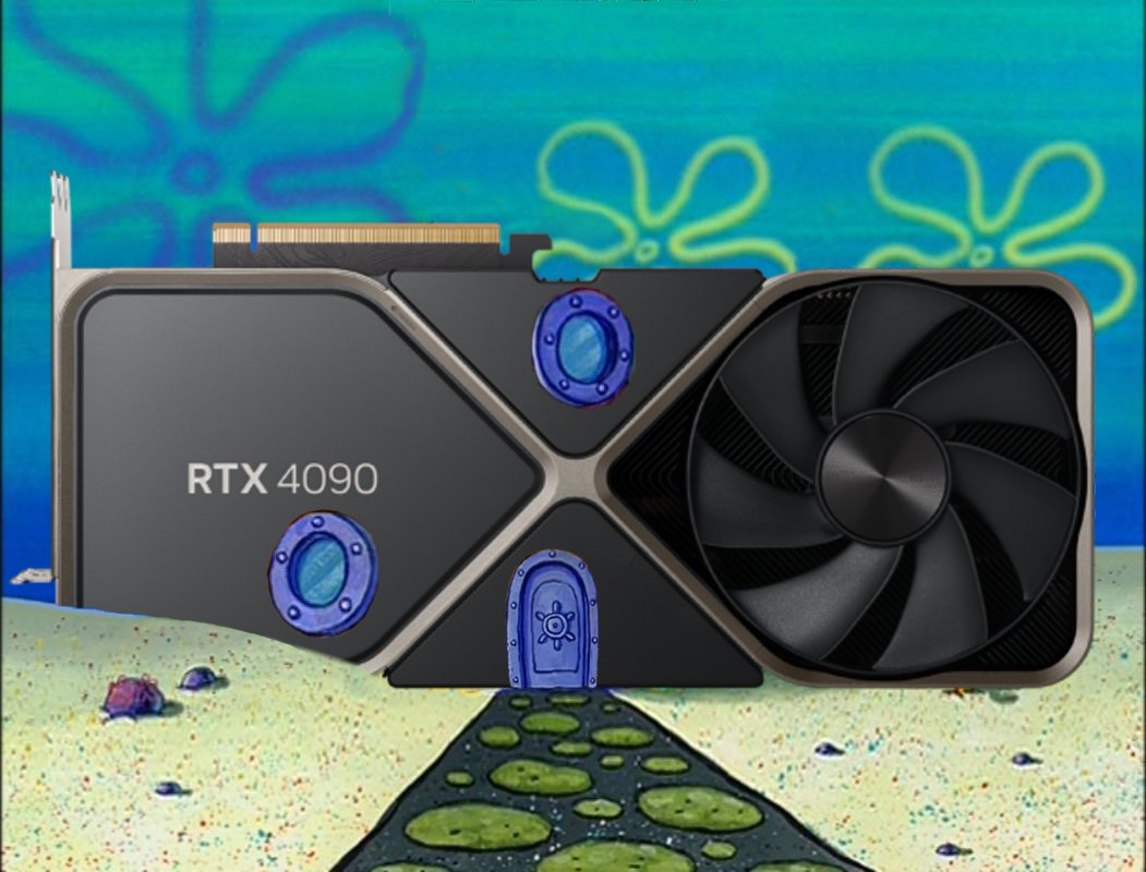 LinusTech's tweet photo. whooooooooo lives in a GPU un-der the seaaa? https://t.co/7kGnOU26r5
