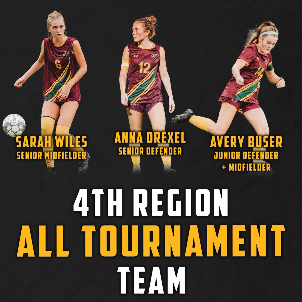 LadyGatorsGHS's tweet photo. Congratulations to our 4th Region All Tournament Team!

Sarah Wiles
Anna Drexel
Avery Buser https://t.co/F0P7FC1WwJ
