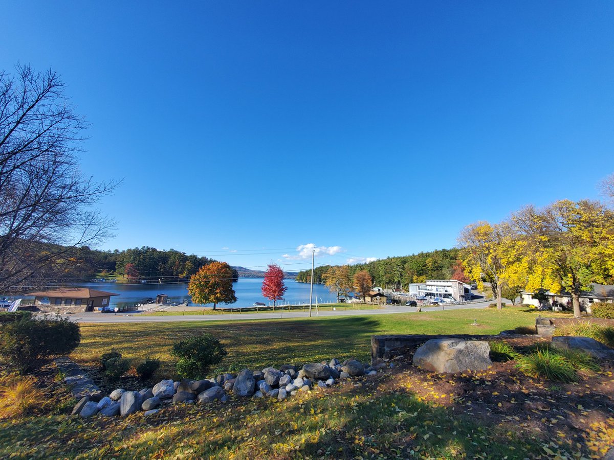 DunhamsBay's tweet photo. The foliage is peaking in the Southern Adirondacks!

#fall #fallfoliage #nylovesfall #iloveny #ispyny #roamtheempire #upstateny #upstatenewyork #adk #adirondacks #adklife #warrencounty #warrencountyny #lakegeorge #lakegeorge365 #lakelife #mylgarea https://t.co/x1VIpXAvQ3