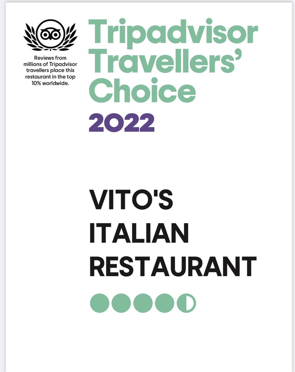 vito's Italian resta tweet media